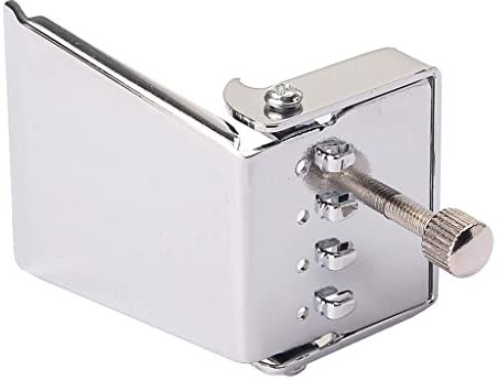 Almencla Chrom 4 String Banjo Saitenhalter Platte Ersatz Mit Clamshell Design