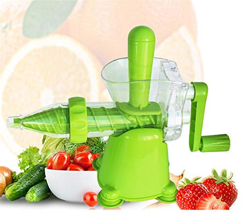 ChengBeautiful Exprimidor Manual Exprimidor Manual Trigo Hierba Exprimidor Repollo Espinaca Perejil Fruta y Cualquier Otro Vegetal de Hoja Verde Exprimidor Cocina