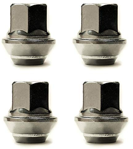 UKB4C Set of 4 Replacement Wheel Nuts M12 x 1.5 With Washer Alloy Wheels Only