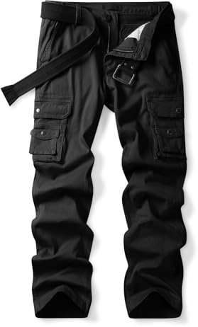 Aeslech Womens Stretch Cargo Work Trousers Camo Combat Ladies Heavy Duty Multi Pockets Casual Pants