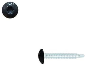 Vis penture autoperceuses 4,8x25 mm RAL 7016 gris anthracite zinguées par 50