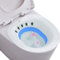 Baño de asiento para inodoro, lavabo de asiento plegable,bidé portátil,Bidé para baño de inodoro,se adapta a inodoros universales
