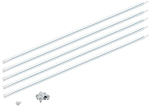 Tiefenerder Erdung Ø 20mm feuerverzinkt optional SDS Max - Schlagkopf - Schlagspitze (5m Set mit Klemme)