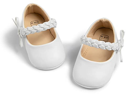 CENCIRILY Baby flicka Mary Jane halkfria skor för första gången