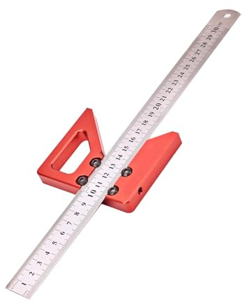 Herramienta Buscador de Centro Circular, Precisión de 0,05mm, Rango de 300mm, Escalas Claras, Medidor de Trazado Central, Herramienta de Centrado de Carpintería