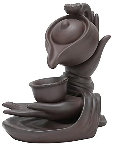 Ejoyous Bastoncini di Incenso a Cascata, Bruciatore di Incenso a Riflusso Bruciatore di Incenso in Ceramica Bruciatore di Incenso a Cascata Porta Incenso per la Decorazione Domestica