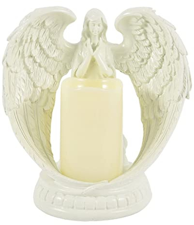 ENGENDER Portavelas Soporte de Velas de Mesa Celador de ángel Anelador Battery Candeler for Cena Sala de Estar Comedor Comedor de Cocina Candelero