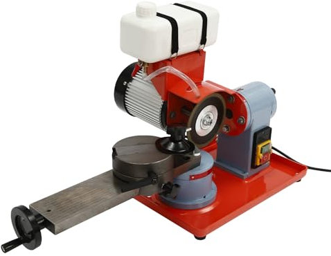 Affûteuse de lame de scie circulaire 370 W - 2850 tr/min - Pour lames de scie circulaire de 80 à 700 mm - Pour le ponçage du plastique, de l'alliage d'aluminium