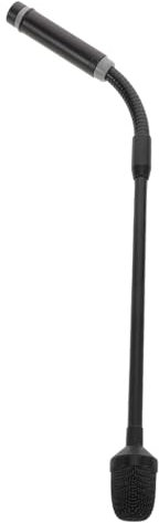 Supvox Xlr Dynamisches Schwanenhalsmikrofon mit Pin Xlr Stecker Flexibler Metallschlauch für Dj Konferenzen Bar Anwendungen und Bühnenauftritte Hohe Klangklarheit