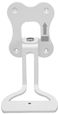 Aumotop Era 100 Support Mural pour Haut-Parleur épais en Métal Rotatif Permettant de Gagner de l'espace, Accessoire Haut-Parleur sans Fil pour Salon/Home Cinéma (Blanc)