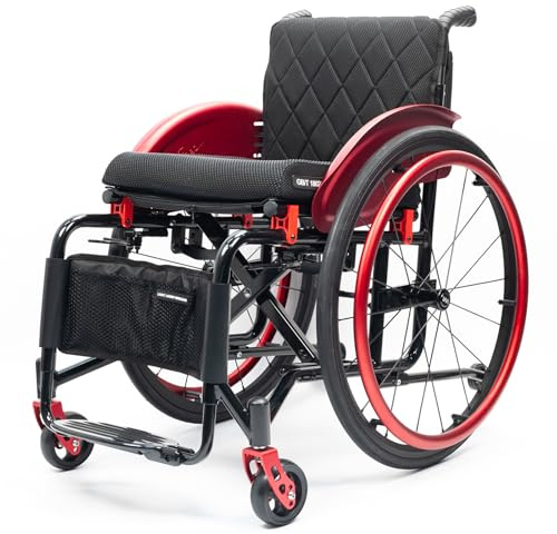 Fauteuil roulant de sport pliable pour adultes et personnes âgées – Solution de mobilité de voyage légère