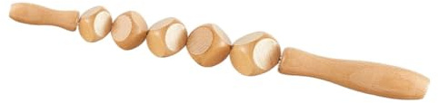 PAMINGONO da Massaggio per Favorire Rilassamento dei Tessuti Muscolari Profondi per Uso Domestico in Legno Marrone Strumento per Massaggi Superficie Liscia