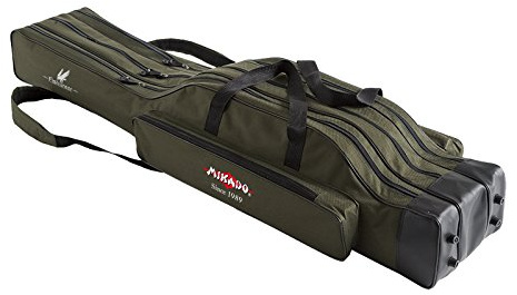 Mikado Rutenfutteral - 3 FÃƒ¤Cher 150cm Versteift - GrÃƒ¼n