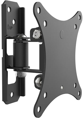 RICOO S7611 Supporto TV da parete Staffa TV 13-34 pollici per 13 34 pollici girevole inclinabile fino a 20 kg max VESA 100x100