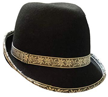 Faustmann Trachtenhut Trilby Edelweiss (57, grau)