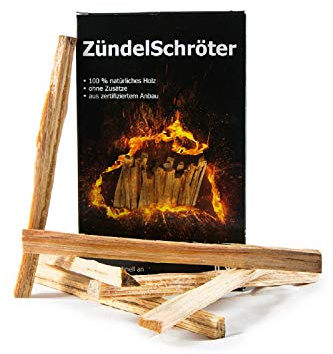 ZündelSchröter Anzündholz Kienspäne organisch 100% natürlich frei v. Chemikalien (2.7)