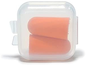200x Ohrstöpsel Gehörschutz aus buntem Schaumstoff paarweise verpackt in einer Aufbewahrungsbox (100 Paar)