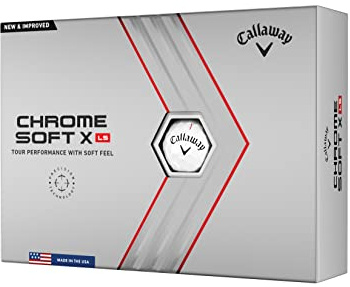 Callaway Golf Chrome Soft X LS - Bolas de golf, edición 2022