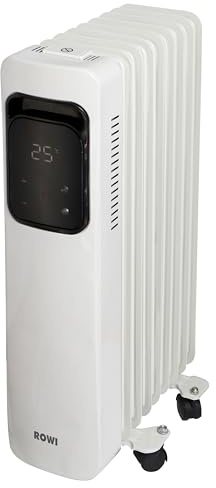 ROWI Ölradiator 2000 W, 9 Rippen Premium - HOR 2000/9/4 D Premium