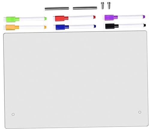 Ciieeo Acryltafel Für Schreibtisch Beschreibbare Memoboard Trocken Löschbare Tischtafel Transparentes Whiteboard Planertafel Mit Hoher Qualität