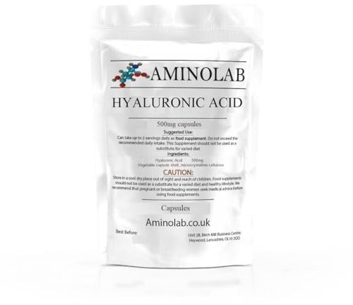 Aminolab - Hyaluronic Acid 500mg 60 Capsules