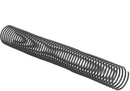 18 Pcs Plastic Spiral Binding Coil, 4:1 Pitch, 38mm Diameter, Reusable, Up to 310 Sheets High Capacity Binding Coil, for A4 Paper, Documents, Business