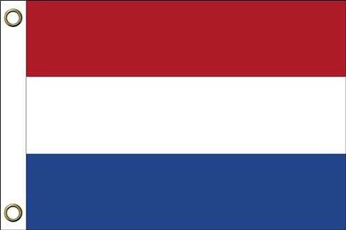 Niederlande Flagge Fahne | 150 cm x 90 cm / 90 x 150 cm | Wetterfest & Langlebig | Polyester mit zwei Ösen