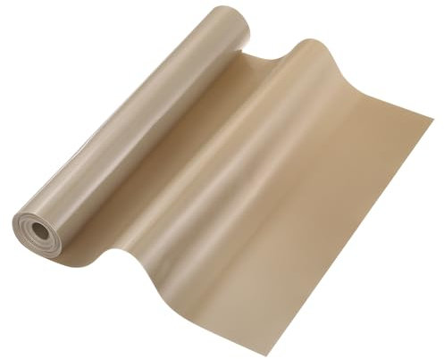 QUARKZMAN 11.8 x 9.8 pies Rollos de Tapete de Silicona para Hornear Resistentes al Calor Tapetes de Repostería Antiadherentes Antideslizantes para Encimeras Café
