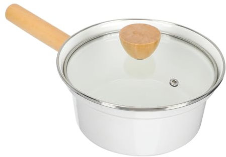 MAGICLULU Petite Marmite Pour Soupe De Comptoir Casserole En Émail Avec Poignée Ergonomique