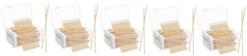 PACKOVE 2500stücke Präzisions-cotton Swabs Spitzenqualität Für Ohrenreinigung Make-up-anwendung Nagelpflege Vielseitige Wattestäbchen Mit Sanften Baumwollspitzen Für Präzise