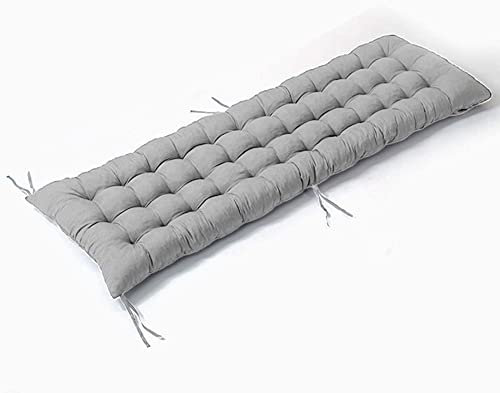 Cuscino Moderno per Panca da Giardino in Cotone Trapuntato, Spesso, per 2/3 posti, per mobili da Giardino, Cucina, Sala da Pranzo, Altalena, Chaise Longue, Uso Interno ed Esterno.