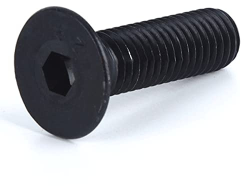 Zkensh-Bolts M3 M4 M5 M6 M8 M10 Black 10.9 Grade Hex Socket Head Cap Screw Nails Bolts Hexagon Countersunk Screws Flat Cup, Widely Used(M2.3)