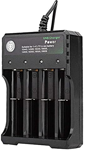 18650 Batería recargable Cargador USB inteligente, Batería recargable universal, Hogar USB inteligente para batería recargable