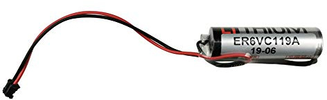 2 st original ER6V/3,6 V för Mitsubishi M70 M60 PLC ER6VC119A 3,6 V litiumbatteri Toshiba