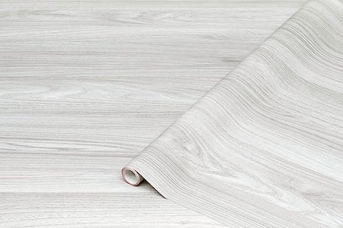 d-c-fix Pellicola Adesiva per mobili Sangallo grigio chiaro legno PVC plastica vinile impermeabile decorativa per cucina, armadio, porta carta rivestimento 90 cm x 2,1 m