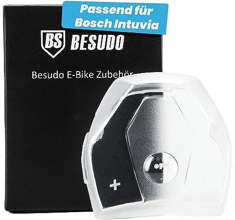 Besudo Schutzhülle für Bosch Intuvia Steuereinheit - Schutzabdeckung Protective Cover vor Kratzern, Stößen - Bedieneinheit Hülle Schutz Cover Ebike Zubehör - L043-K