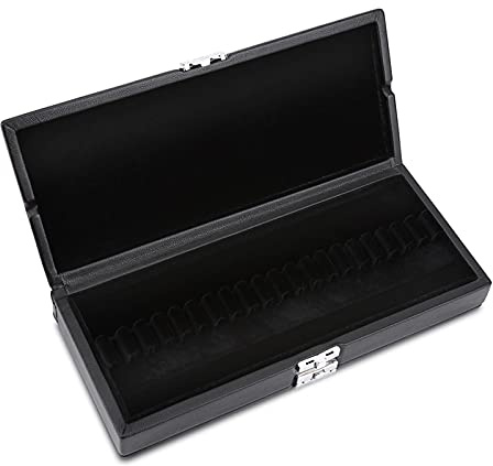 Oboe Reed Box Halter Holz PU Leder Abdeckung Oboe Reed Aufbewahrungskoffer Behälter für Musikinstrument Performance Zubehör