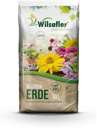 JSM - Wilsaflor® Torffreie Blumenerde 2 x 18 L