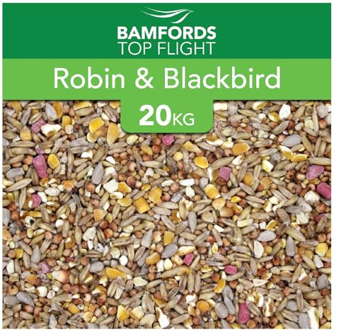 Bamfords Robin & Blackbird Wild Bird Food Wheat Free 20kg