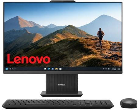 Lenovo IdeaCentre All-in-One Business Desktop, 27 FHD, Intel Core i7(12 Core, 20 Threads), 32GB DDR5 RAM, 1TB SSD, External Monitor Support, Ethernet, Wireless KB & Mouse, Windows 11 Pro