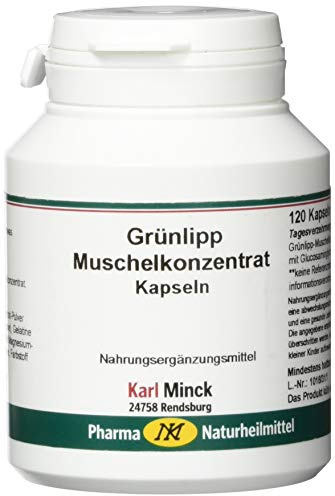 Karl Minck Grünlipp Kapseln 500mg, 120 Kapseln