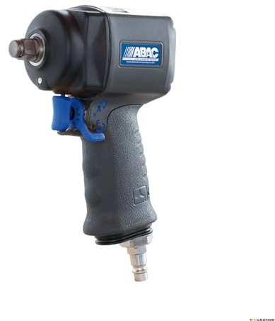 ABAC 1/2 PRO Mini Druckluftschrauber - Ideal für Reifenwechsel - Universell einsetzbar - Bis 700 Nm - Kompakt und leicht: 1,1 kg