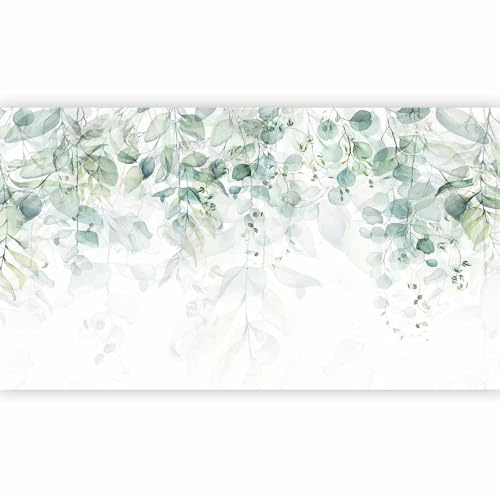 artgeist Wall Mural Leaves 197x110 in - XXL Non-Woven Wallpaper Fleece Wall Decor Photo Print Picture Image Design Home Ivy Nature Plants Like Painted b-C-0615-a-e