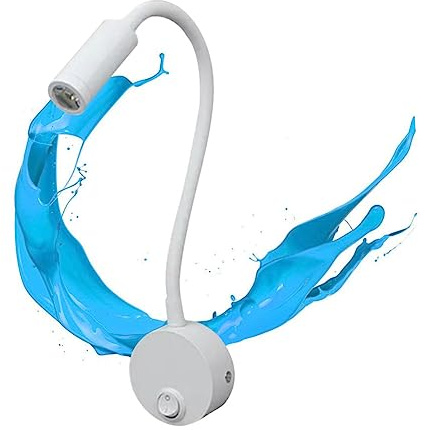 BESTonZON 3w Lampada Da Scrivania Led Da Lettura Parete Con Tubo Flessibile Senza Radiazioni Basso Consumo Energetico Adatta Per Casa Ufficio Camera Letto