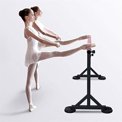 Ballettstange, Ballettstange, Saugnapf, Kunst-Ballettstange, Erwachsene, Kinder, Tanz-Streckstange für Zuhause, beweglich, verstellbar, 80 cm – 115 cm