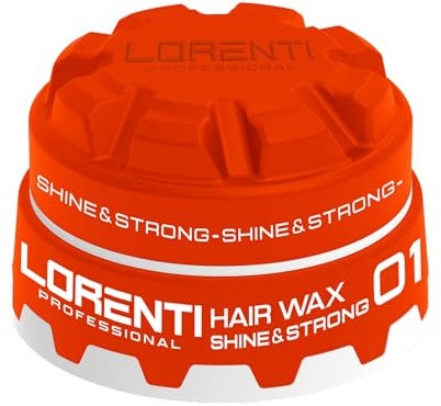 LORENTI TOKYO & SEOUL hårstylingvax 01 orange 150 ml oljefritt stylingvax | Hårvax | Shine & stark | Hårvax med glans – hårgel barn