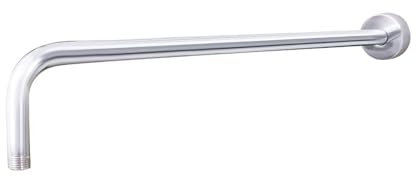 Duscharm - Servineart Duschkopf Verlängerungsarm mit Flansch, 27,5 Zoll Wandhalterung Ersatz Winkel Duschkopf Arm Wandmontage für Fester Duschkopf & Handbrause Chrom