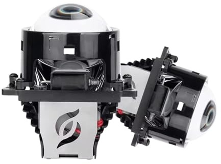 Faro Dell'auto Lenti Per Proiettori Bi LED Da 3 Pollici Per Fari 3R G5 6000K Lampada Per Auto Kit Retrofit Per Luci Per Auto Super Luminose Lente Iperboloide Luci Anteriori