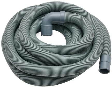 Drain Hose,Extension Pipe, Washing Machine Hose Drain Waste Pipe Washing Machine Extension Pipe Outlet Connecting Pipe for Dishwasher Home Improvement Connect Part