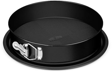 Berlinger Haus Stampo rotondo | Rivestimento in titanio 26 cm | Matte Black Collection | Antiaderente e acciaio al carbonio | Lavabile in lavastoviglie | Senza PFOA